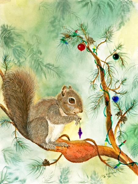 Christmas Squirrel