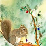 Christmas Squirrel