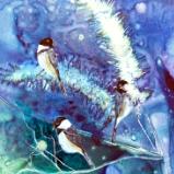 Winter Chickadees